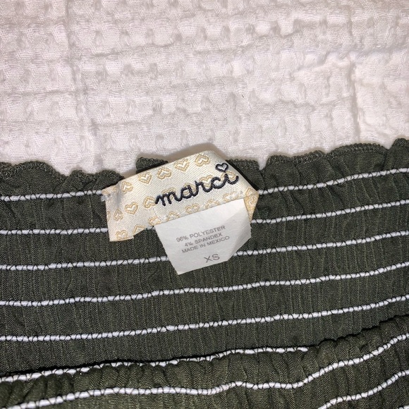 Green tube top - Picture 2 of 2